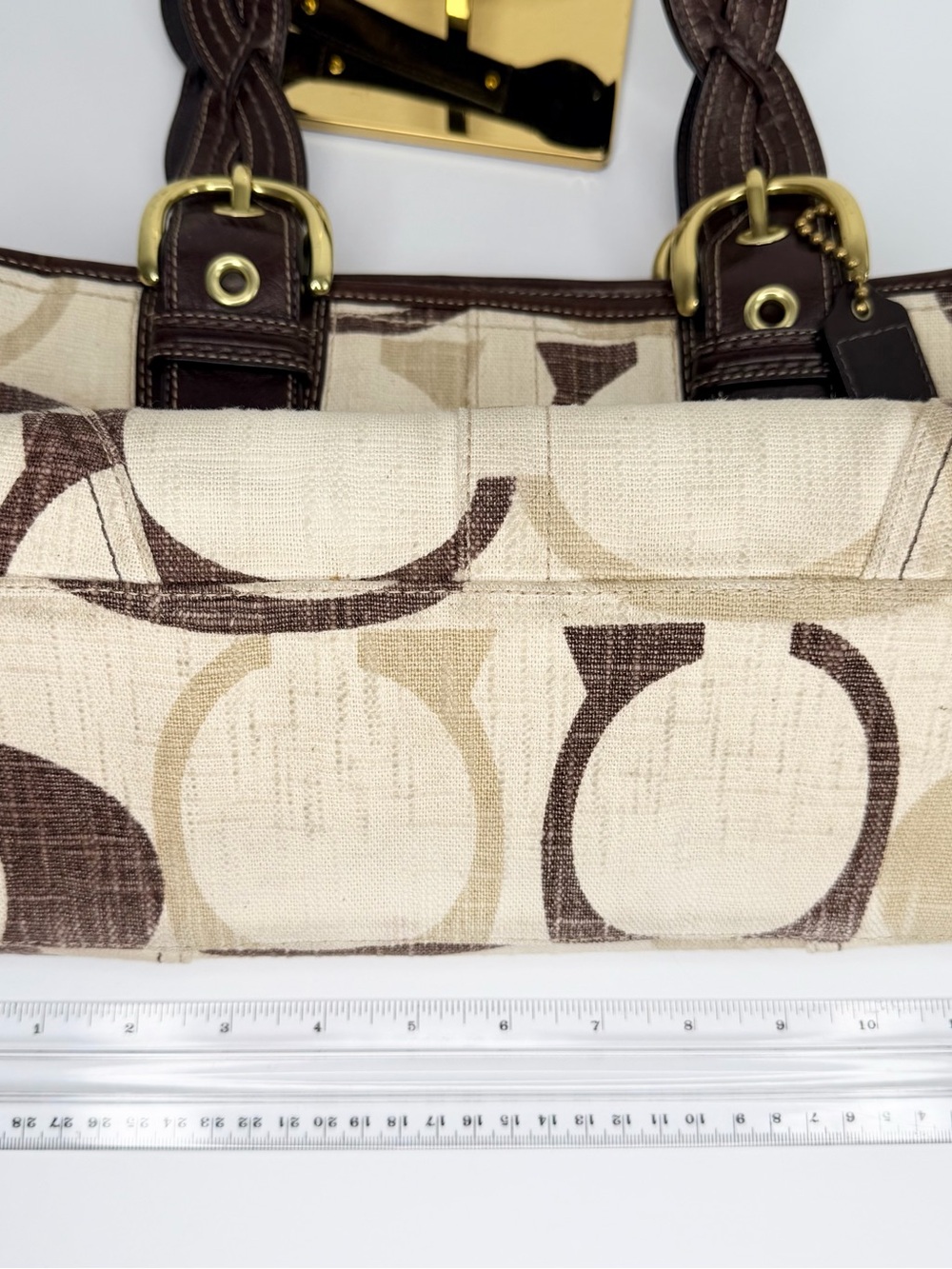 Coach vintage Y2K Soho Monogram canvas shoulder bag - Picture 13 of 13